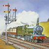 Steam Train Paint by numbers