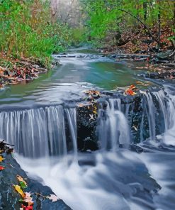 Stream_waterfall-nature-paint-by-numbers