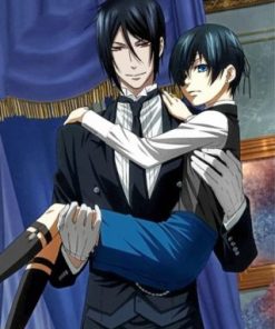 Black Butler Couple Paint by numbers