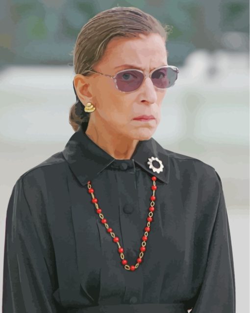 classy-ruth-bader-ginsburg-paint-by-numbers