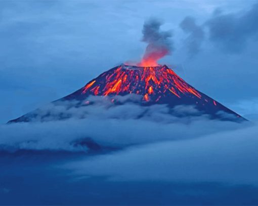 cool-volcano-paint-by-number