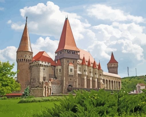Corvin Castle Paint by numbers