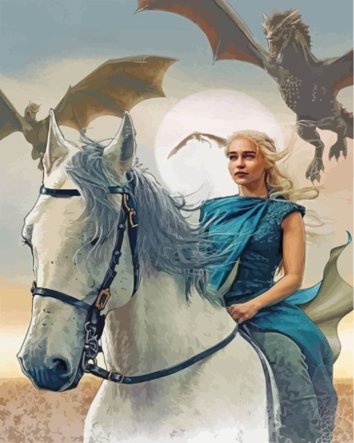 got-mother-of-dragon-daenerys-paint-by-numbers