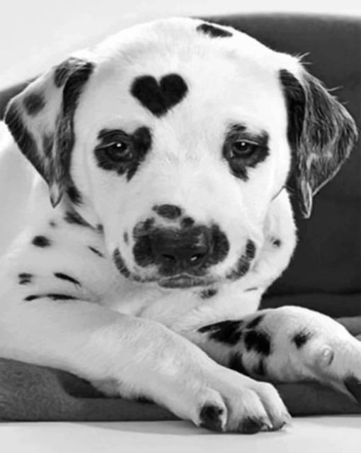 heart-shaped-dalmatian-paint-by-number