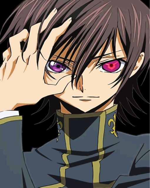 Lelouch Lamperouge Code Geass Paint by numbers
