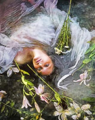 Aesthetic Ophelia Paint by numbers