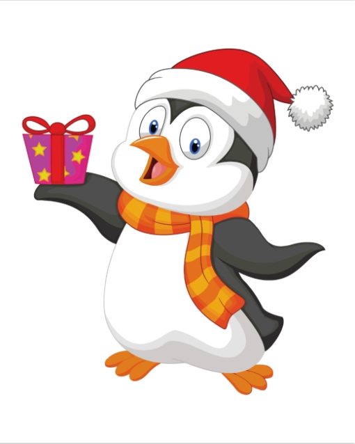 penguin-christmas-paint-by-numbers