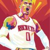 Russell Westbrook Pop Art Paint by numbers