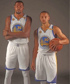 steph-curry-and-kevin-durant-Golden-State-Warriors-paint-by-numbers
