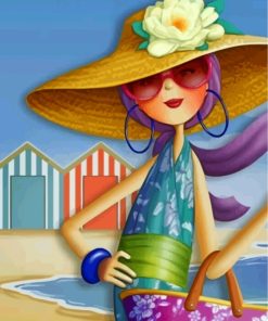 woman-wearin-a-sunhat-paint-by-numbers