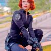 Black Widow paint by numbers