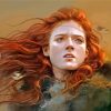 Ygritte Game Of Thrones Art paint by number