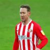 Aiden McGeady Sunderland A F C paint by numbers