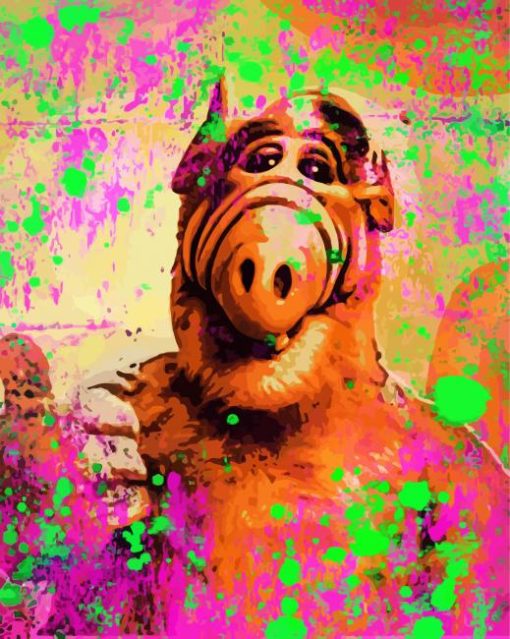 Alf Art paint by numbers