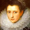 Anne Boleyn Portrait Art paint by numbers