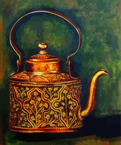 Antique Kettle Paint By Number