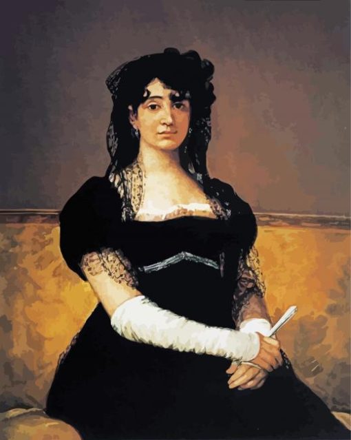 Antonia Zarate Goya Art paint by numbers