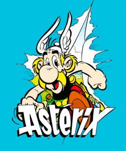 Asterix paint by numbers