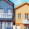 Aveiro Colorful Buildings Paint By Number