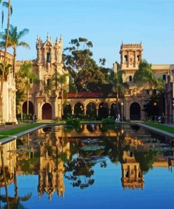 Balboa Park Valetta paint by numbers