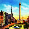 Baltimore Washington Art paint by numbers