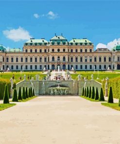 Belvedere Palace Wien Paint By Number