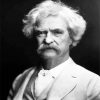 Black And White Mark Twain Paint By Number