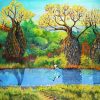 Boab Trees Art Paint By Number