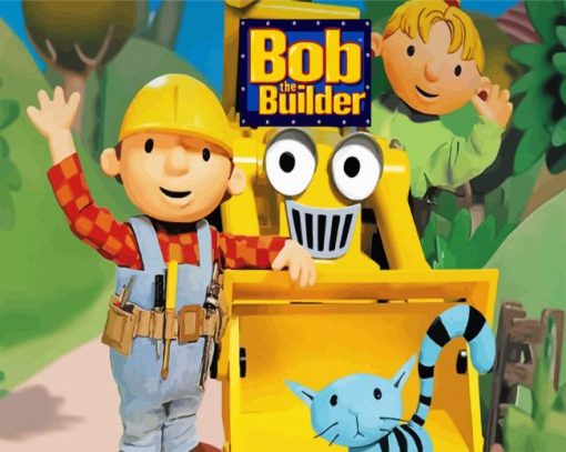 Bob The Builder Paint By Number