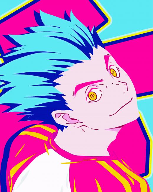 Bokuto Pop Art paint by numbers