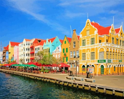 Caribbean Curacao Paint By Number