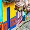 Cartagena Colorful Houses paint by numbers