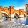 Castelvecchio Bridge Verona Italy paint by numbers