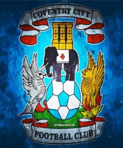 Ccfc Football Team Logo paint by numbers