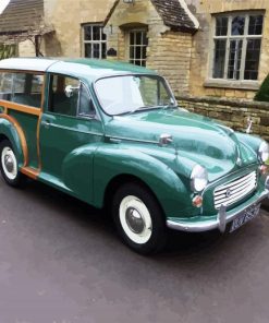 Classic Morris Minor Paint By Number