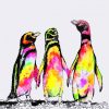 Colorful Penguins Paint By Number