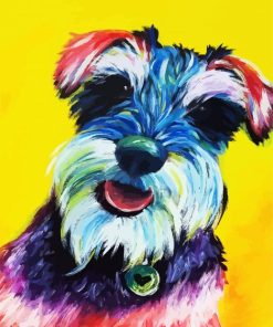 Colorful Schnauze Paint By Number