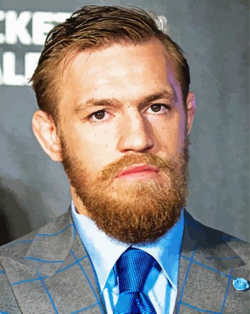 Conor McGregor paint by numbers