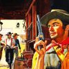 Cowboy Gunslingers Paint By Number