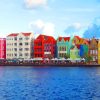Curacao Colorful Building Paint By Number