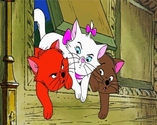 DisneyThe Aristocats Kittens Paint By Number