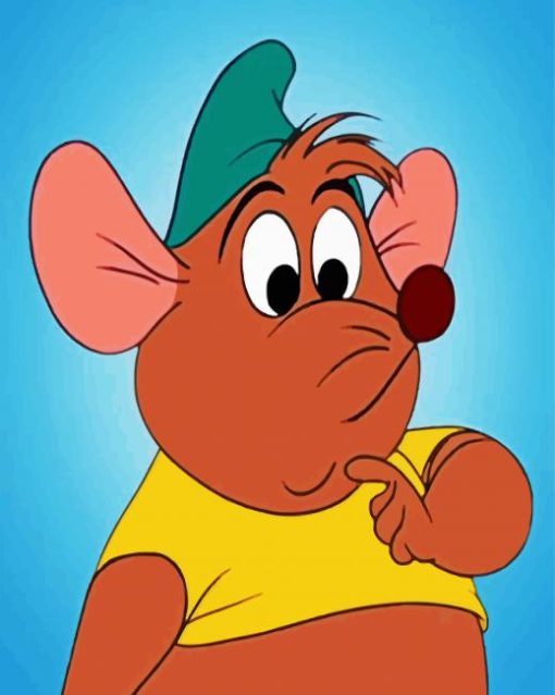 Disney Mouse Gus paint by numbers