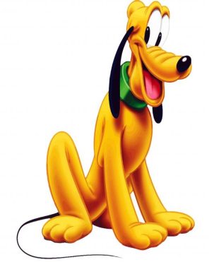 Disney Pluto Paint By Numbers 