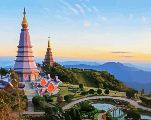 Doi Inthanon National Park Paint By Number