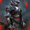 Dragon Armor paint by numbers