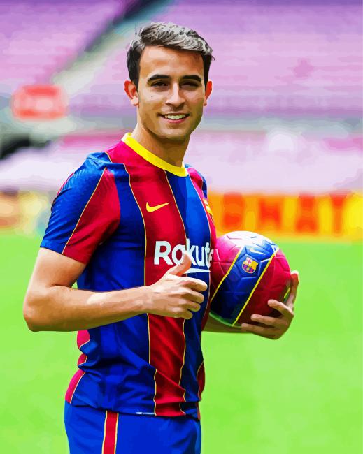 Eric Garcia Barca Player Paint By Number