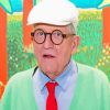 Famous David Hockney paint by numbers