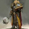 Fantasy Armor paint by numbers