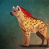 Fantasy Hyena Animal paint by numbers