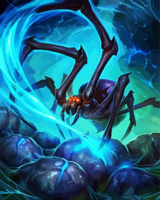 Fantasy Spider Art paint by numbers